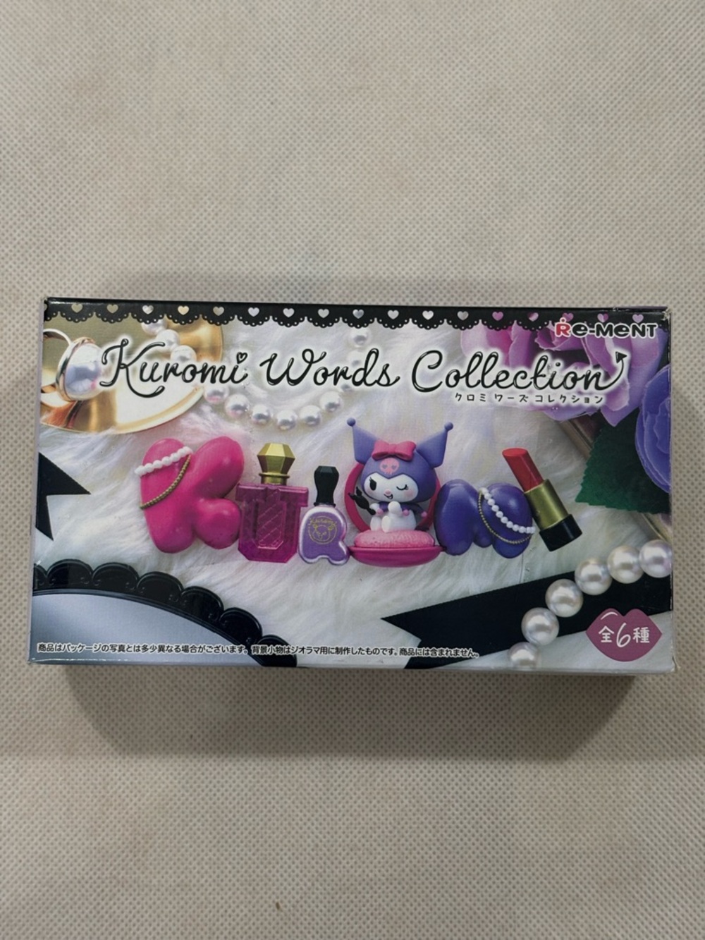 ReMent Kuromi Words Series Lot 5 Pieces Almost Complete Set Missing #4 Fashion